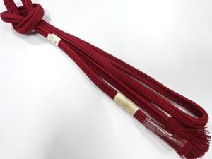 未使用品　正絹　撚り房　手組帯締め